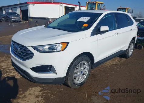 2022 Ford Edge Sel z USA, uszkodzony, nr VIN 2FMPK4J95NBA13812